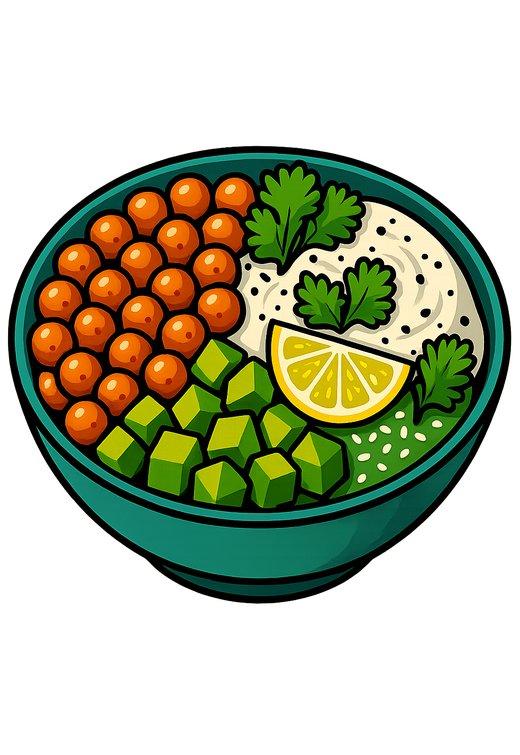 Illustration de la recette Bol croquant